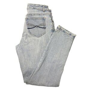 Faded Glory Women’s Classic Sz 10 Avg Stretch Blue Straight leg 5 pocket Jeans